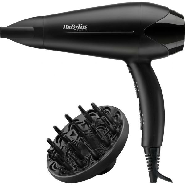 Фен BaByliss D563DE черный