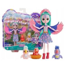 Игровой набор Enchantimals КУКЛА ЗЯБЛИК ФИЛИИ ФИНЧ И 3 ПТЕНЦА кукла