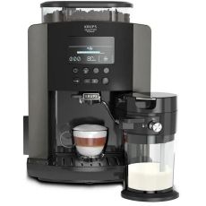Кофемашина Krups Arabica Latte EA819E10 черный/коричневый