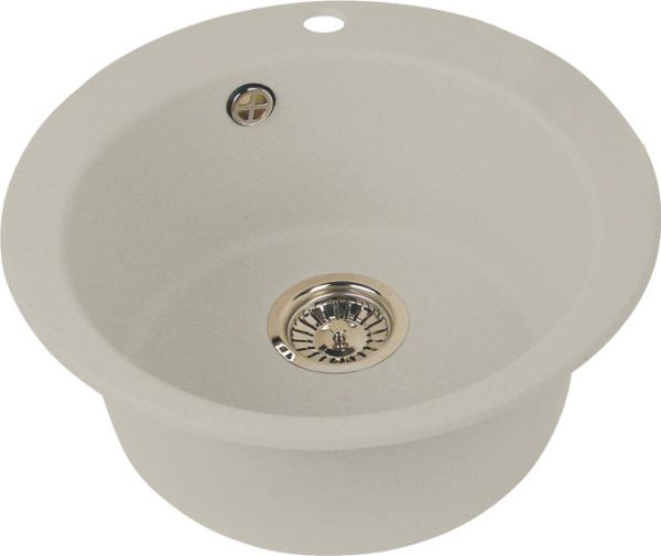 Кухонная мойка AQUATON 1A711032IV080 Иверия Белый